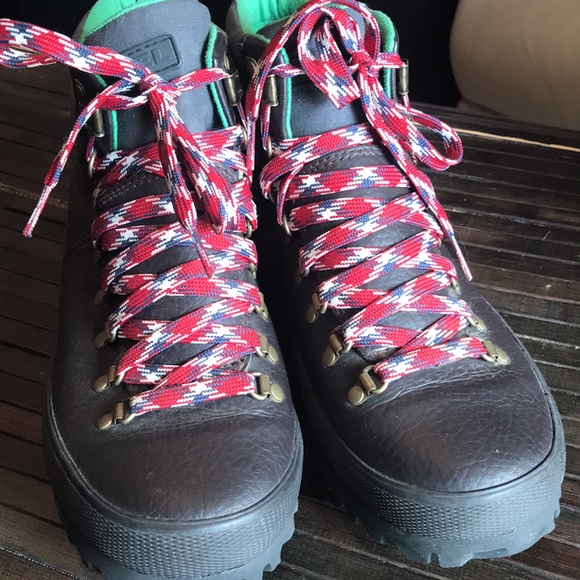 New DIESEL Brown Oiled Working/Hiking Boots - Picture 1 of 10